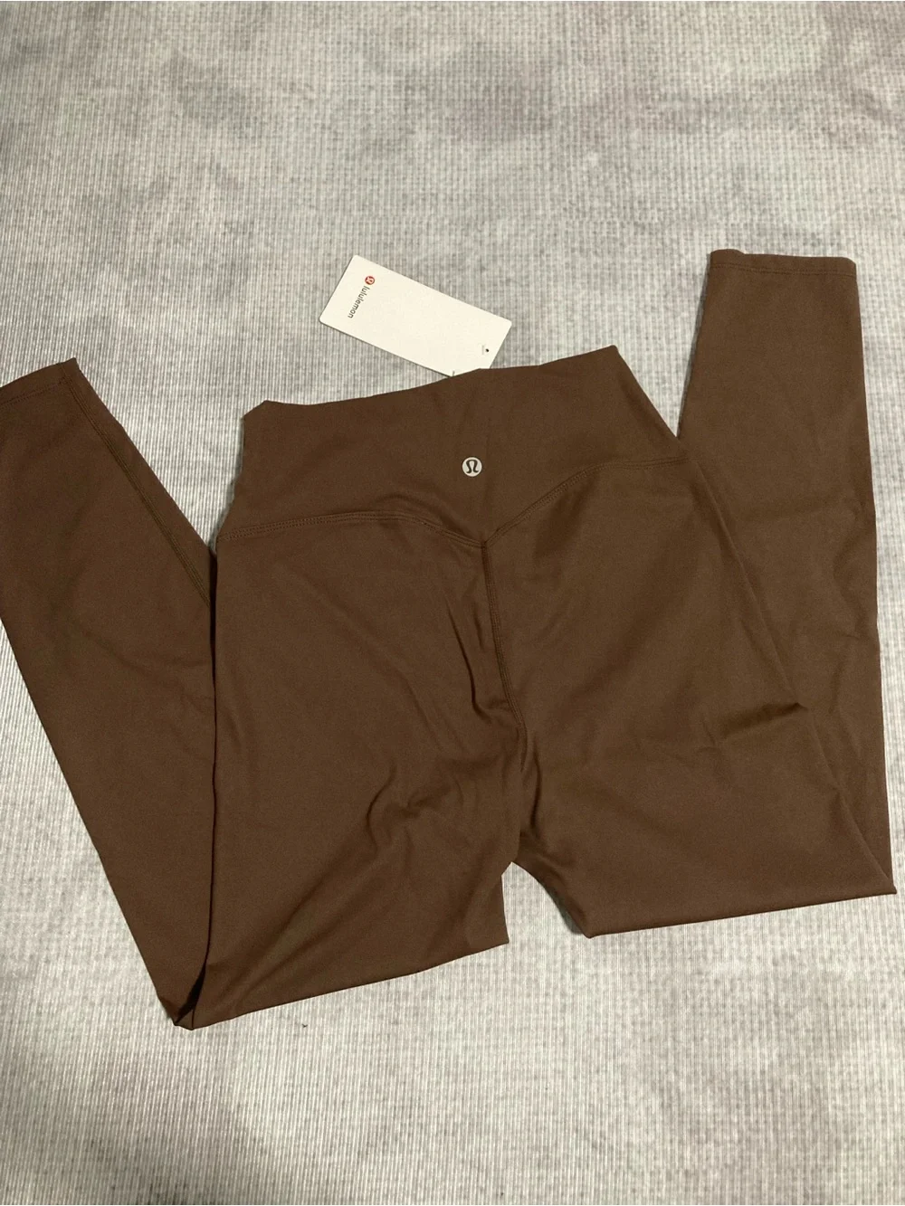 lululemon athletica Brown Zip Jacket & Matching Leggings Set
